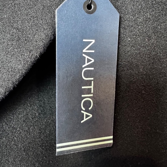 NWT Men's Nautica Barge Classic Fit Wool Cashmere Overcoat R48 - Picture 8 of 8